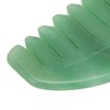 Massage Comb Scalp Care Relax Handheld Portable Jadestone Gua Sha