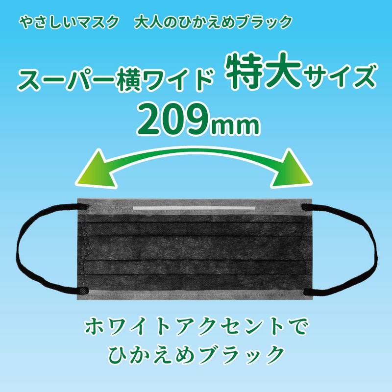 Biho Mask, Disposable Non-woven Mask, Made in Japan, Flat Elastic
