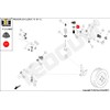 TEDGUM TED12892 SHOCK ABSORBER BRACKET FRONT UPPER LEFT/RIGHT (SET WITH