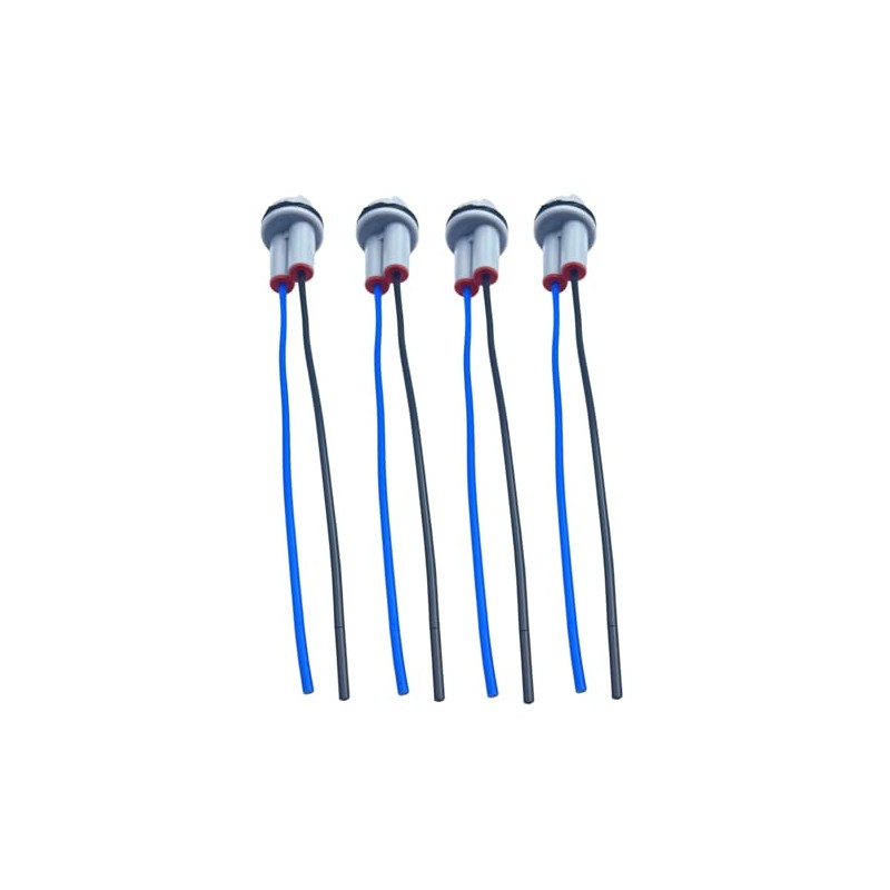 4PCS T15 912 920 921 Car Bulb Socket Pre-Wire Pigtail