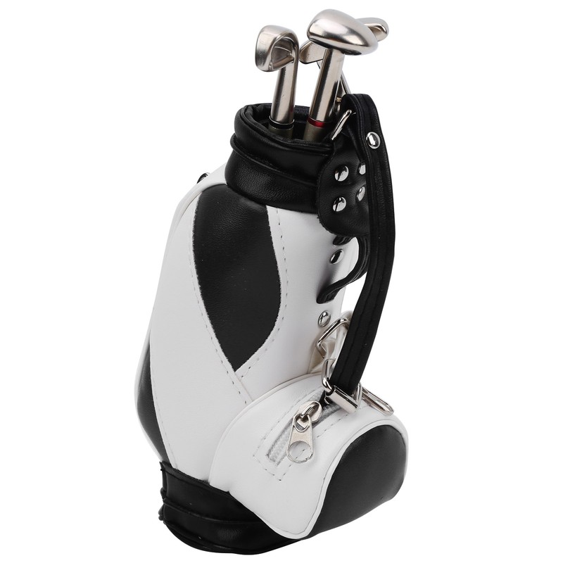 Mini Golf Pens Holder with Pen for Desk Decoration Golf