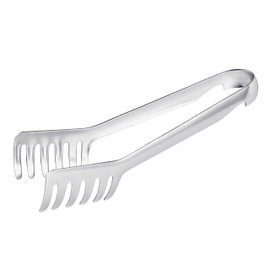 triangle Spaghetti Tongs - Ideal for Turning, Tossing, Flipping & Serving - Dishwasher Safe