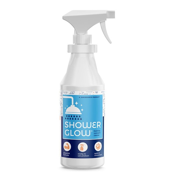 Jani-Source ShowerGlow Foaming Restroom Cleaner, Ready-To-Use, Non-Corrosive, 1 Quart, Each
