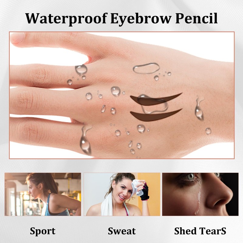 2 PCS Rotating Eyeliner Stamp Pen, Winged Eyeliner Stamp for