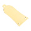 3-Hole Metal Truss Rod Cover Triangle Shape Gold Guitar Replacement