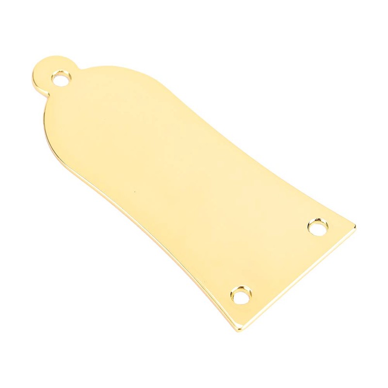 3-Hole Metal Truss Rod Cover Triangle Shape Gold Guitar Replacement