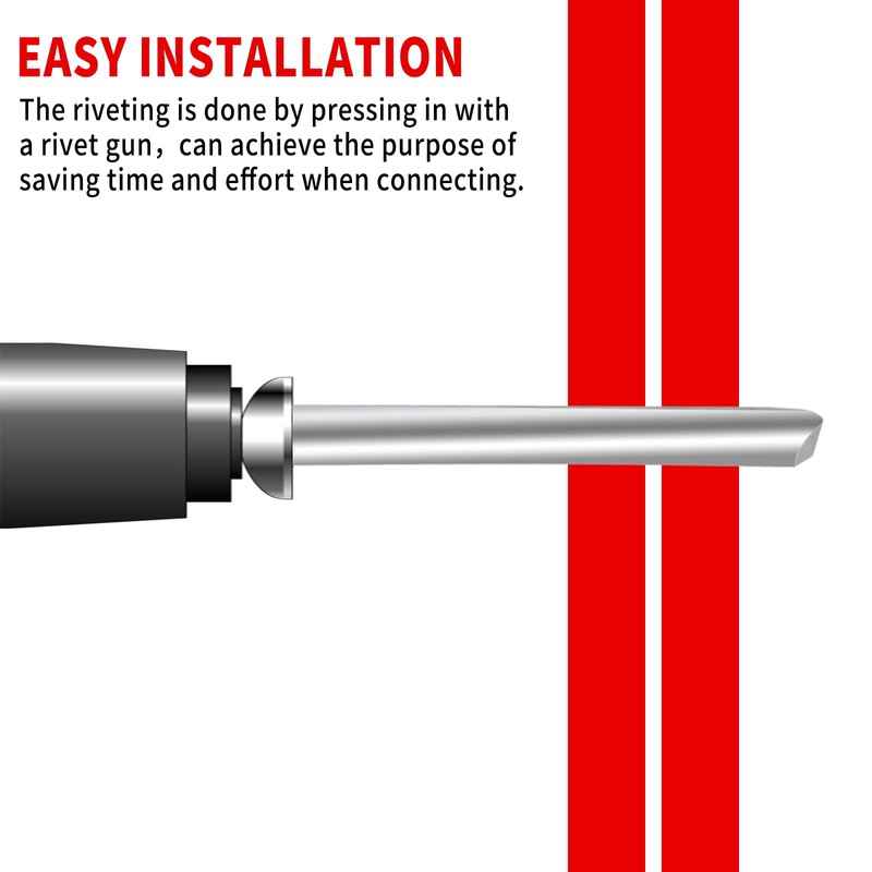 Foruly Rivets NOS Dash Rosette Rivets Stainless Steel Fit for