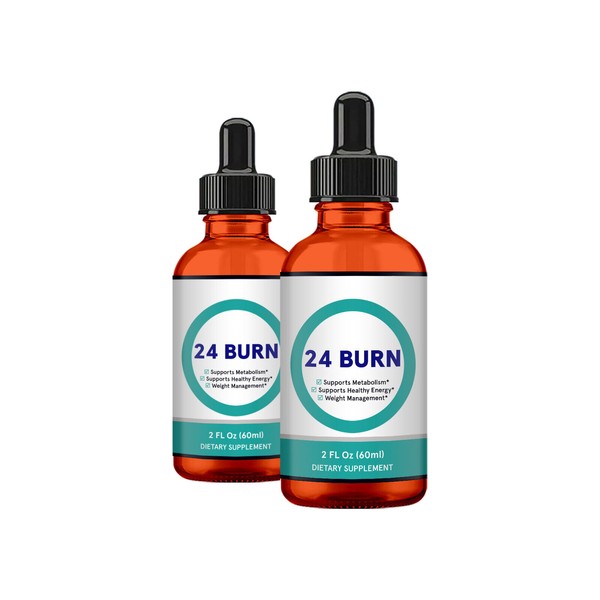 Unbranded 24 Burn - 24 Burn Liquid Drops (2 Pack)