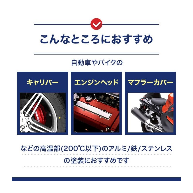 【Professional Painting Tutorial Included】Professional Heat-Resistant Paint Red 100ml