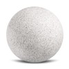 trendlights24 Stone IP65 Globe Light for Garden, 20 cm Globe