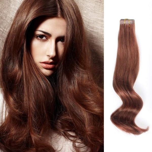 ABH AMAZINGBEAUTY Semi-permanent Real Remi-Remy Hair Extensions Tape in 50g-20pcs