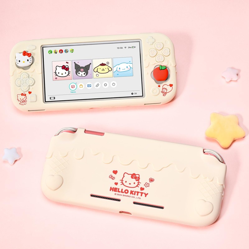 Kuitmor Switch Lite Protective Case,Soft Silicone Protective Cover Case,Anti-Scratch Protector