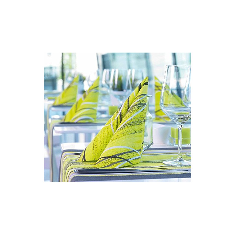 Ventidue Napkins Spirit Pistachio, High-Quality, Soft, Very Absorbent and Soft