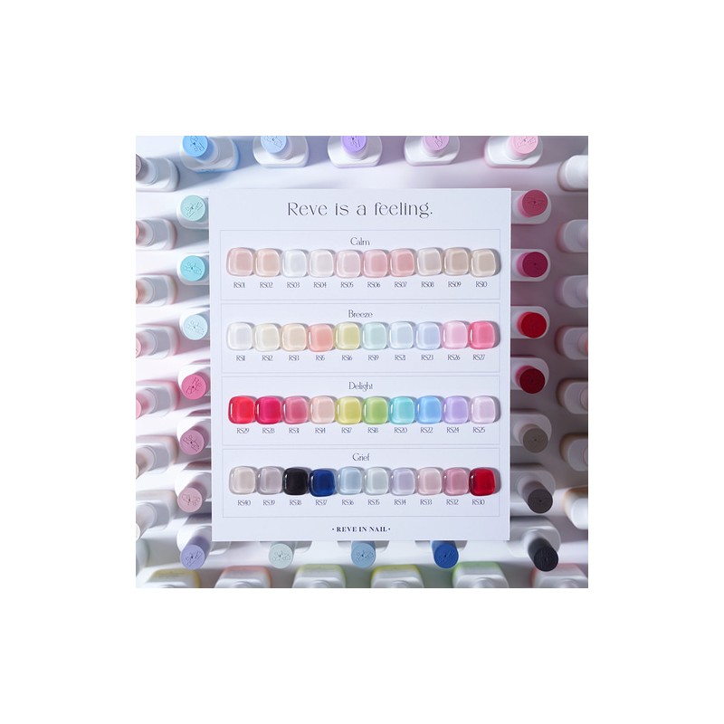 classic nail Rev Syrup Gel Delight 10-piece set + 2