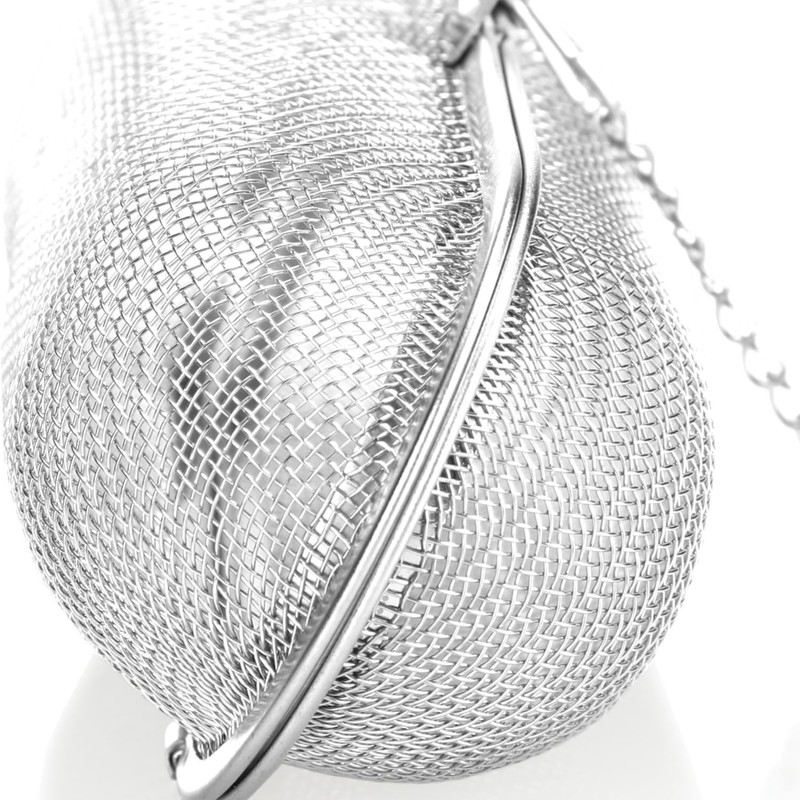 com-four® Tea Strainer Made of 304 Stainless Steel, Dishwasher Safe,