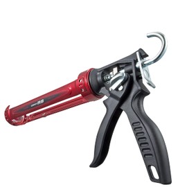 TAJIMA Caulk Gun - 1/10 Gallon (10 oz) Convoy RS Caulking Tool with Dual-Thrust Ratio & Auto Flow Stop - CNV-100RS