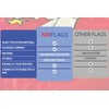 NWFlags Yorkshire Flag 150gsm Nylon Rope & Toggle 5ft x