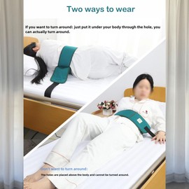 Bed Restraints for Bed Gait Belts for Seniors,Headboard Adults & Elderly Dementia Patients Queen Size Bed Dementia,Adjustable Bbed Straps Seat Belts Bed Safety Belts,Wheelchair Seat Belt (For bed1.8m)