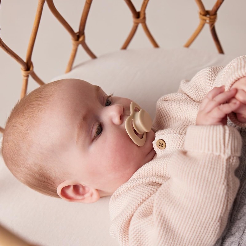 b.box Pacifier Soother Dummy Size 2 (2 Pack) | Natural