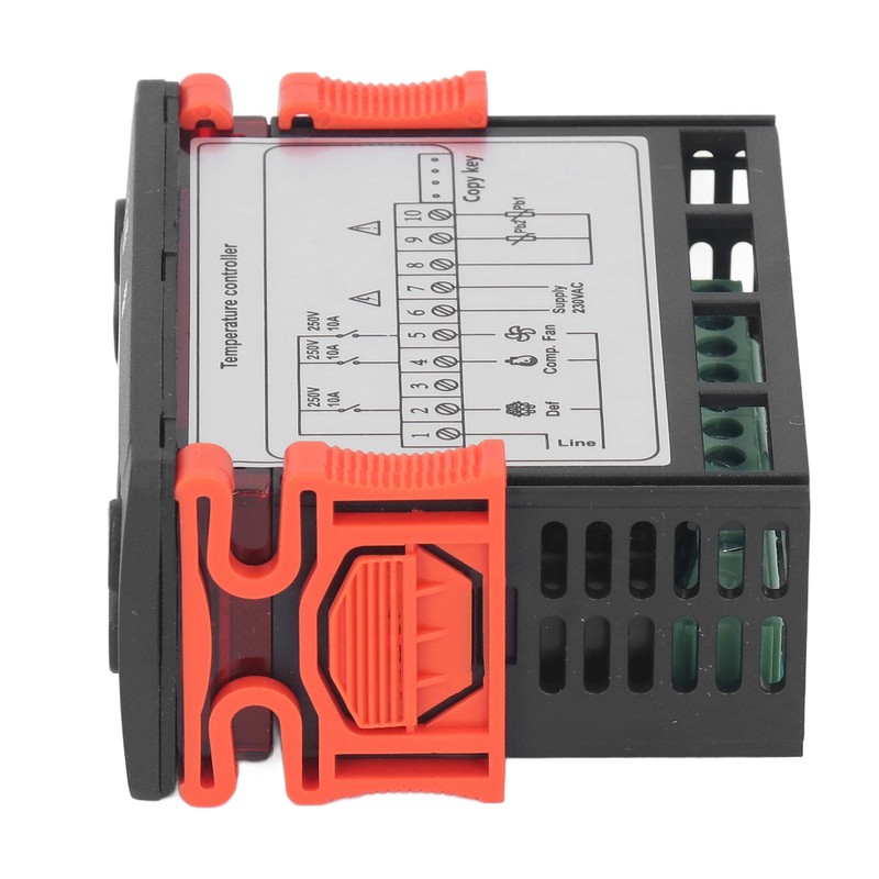 Temperature Controller Fahrenheit Celsius Switchable Digital Display NTC Sensor Thermostat