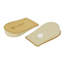 Shoe Insoles Raiser - Heel Pad Shoes - Heel Cushion - Heel Wedge - 1 Pair (S, 15 mm)