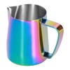 Stainless Steel Milk Frothing Pitcher Pointed Mouth Coffee Frother Cup
