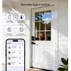 Veise VE017-B Fingerprint Smart Lock with 2 Lever Handles Set,