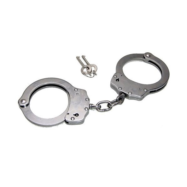 Hand Cuff (Handcuffs) Double Lock Stainless Steel