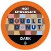 Double Donut Dark Hot Chocolate Pods for Keurig K Cups