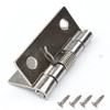 6Pcs 2.5" Spring Door Hinges, Heavy Duty Window Hinge 304