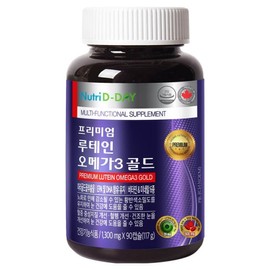 NutriDDay Premium Lutein Omega 3 Gold, 90 tablets, 1 pack / 뉴트리디데이 프리미엄 루테인 오메가3 골드, 90정, 1개