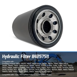 SIDMILE 84257511 Hydraulic Oil Filter Fit for New Holland TN55 TN65 TN75 and Other Models Tractors Replace P765662 47131195 5174044 84123428 84168726 BT8899