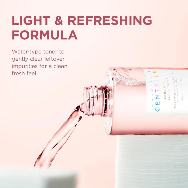 SKIN1004 Poremizing Clear Toner 7.10 Fl.oz, 210ml, Korean Face Toner