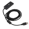 USB to 3.5mm Jack Audio Sound Card Adapter with Headphone