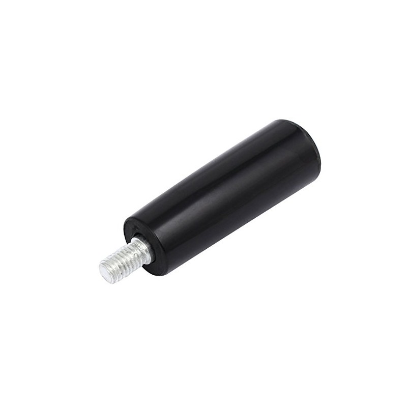 sourcing map M8 Male Thread 76mm Long Plastic Handle Revolving