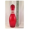 Large Bowling Pin Water Bottles Red - 6 Pack