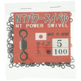 NT Power Swivel (Black), Value Pack of 100, 10