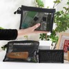 KALOLINNA Mesh Cosmetic Pouch, Cosmetic Storage, 6 Pieces, Makeup Pouch,