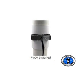 Tjernlund PVC4 Radon Mitigation Fan Model - Exhaust Fan with 6-Ft. Power Cord, Minimal Power Consumption, 4 In. PVC Pipe. Ventilation Fans