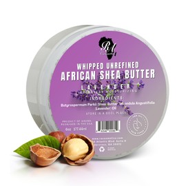 RA COSMETICS Whipped Shea Butter Cucumber-Melon - 6oz | 100% Pure & Natural African Shea Butter for Men & Women - Ultimate Handcrafted Moisturizer with Essential Vitamins for Radiant Skin
