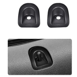 GRAND ORANGE VRracing 2PCS Right & Left Door Panel Trim Lock Knob Grommet Compatible with Ford Mustang 2006-2014 Door Lock Grommets Set