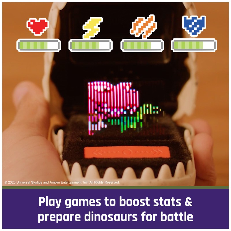 BITZEE, Jurassic World Interactive Dinosaur Toy with 25 Dinosaurs Inside,