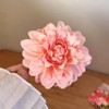 Jumwrit Big Fabric Flower Hair Clip Strong Hold Wedding Floral