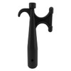 JT-HLM 2Pcs Black Nylon Boat Hook Floating,Hook for Extension Pole,Unbreakable,Durable,Rust-Resistant