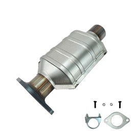 Woosphy Rear Side Catalytic Converter Replacement for Chevy Malibu 2008-2012 Pontiac G6 2008-2010 Saturn Aura 2008-2009 L4 2.4L V6 3.5L 3.6L 16570 15943806 25908493
