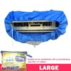 Wall Air Conditioner Cleaning Cover Bag with Drain Hose for
