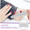 Baluue 10Pcs Washable Sturdy Diamond Nail Files Professional Nail Art