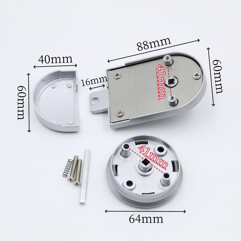 Vacant Occupied Bathroom Lock ，Zinc Alloy Latch Indicating Lock Bolt