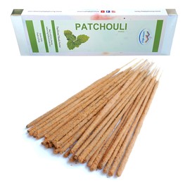 Aroma Valley Patchouli Incense Sticks - Traditional Handcrafted Masala Incense - 42 to 50 Sticks Approx.