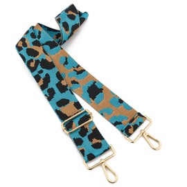 Wide Shoulder Strap Adjustable Replacement Belt Crossbody Canvas Bag Handbag((5CM) Leopard11)